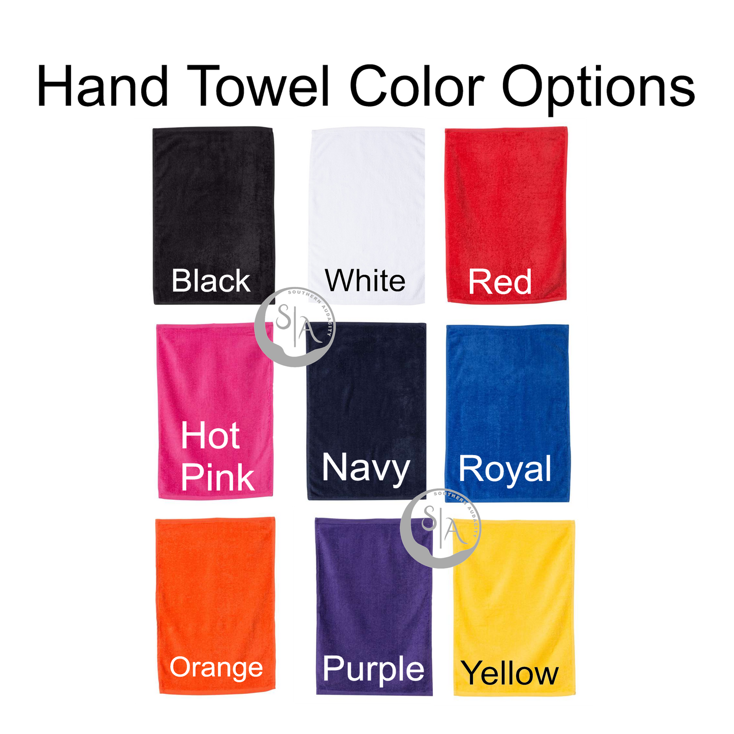 Blackbelt- Embroidered & Personalized Hand Towel /Sweat Towel