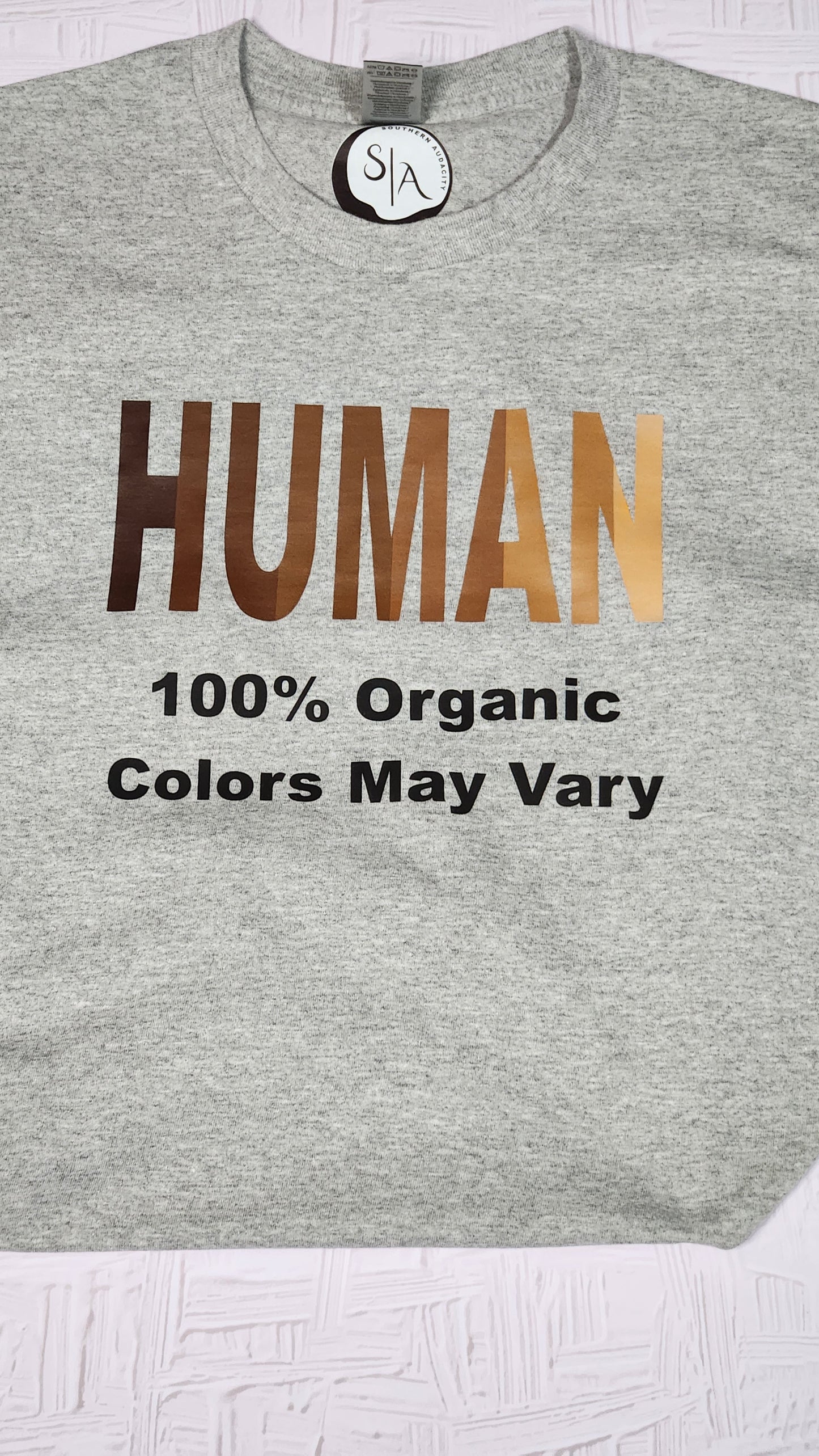 HUMAN Unisex Statement T Shirt